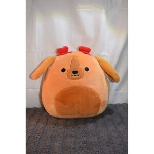Squishmallows Finley Golden Retriever with‎ Heart Headband - 8"